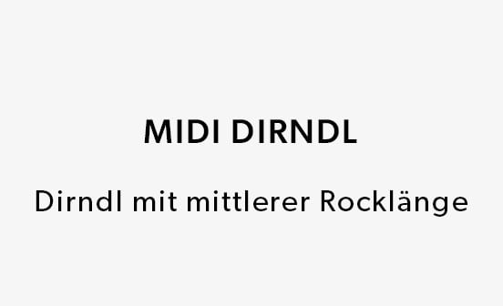 Midi Dirndl Kategorie Banner
