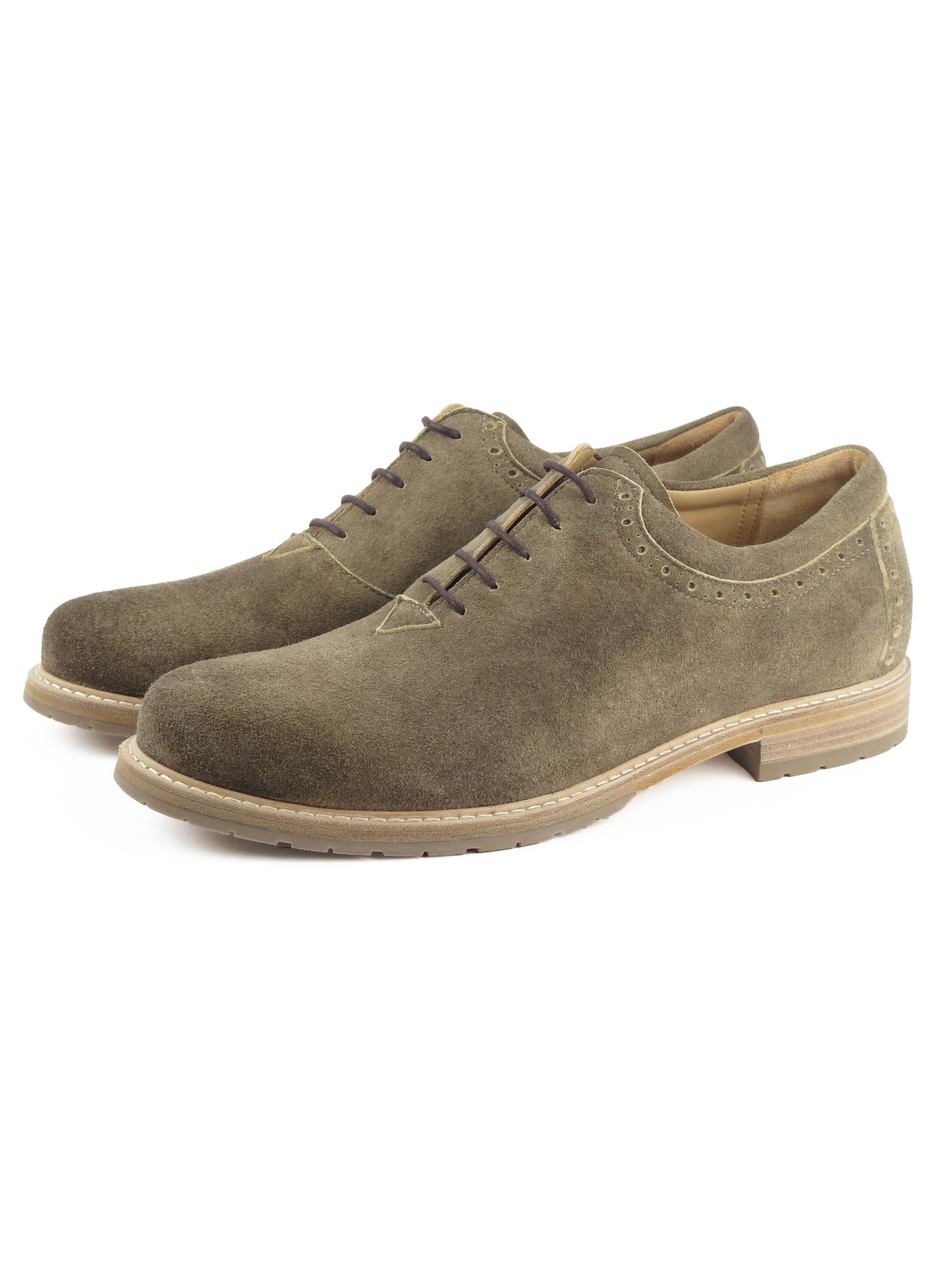 Limberry Hellbraune Trachten Schnürschuhe - 6036 ANTIKBOCK